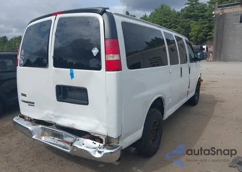 2007 Chevrolet Express Ls из США, поврежденный, VIN 1GAHG35U971206748